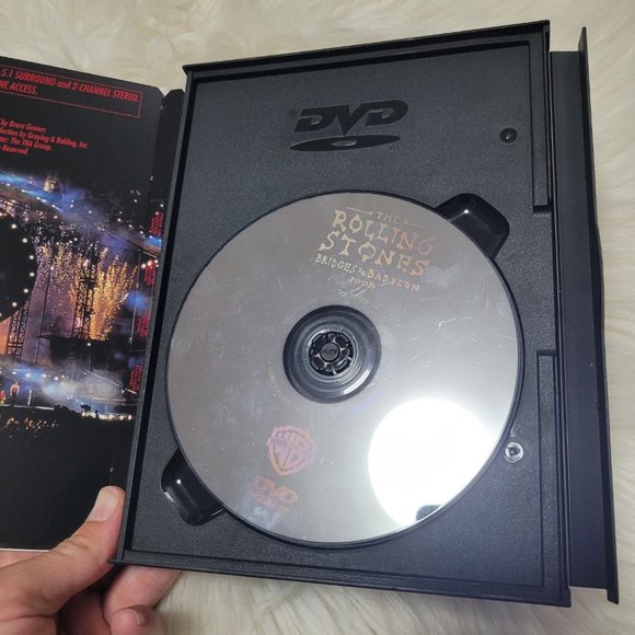 The Rolling Stones Bridges to Babylon Tour 1997-98 Live In Concert DVD Vintage - Picture 5 of 6